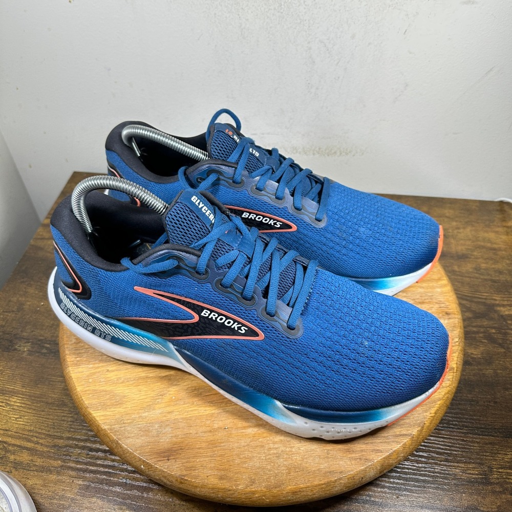 Brooks Glycerin 21 Mens Blue Running Shoes 12.5 D 1104201D474